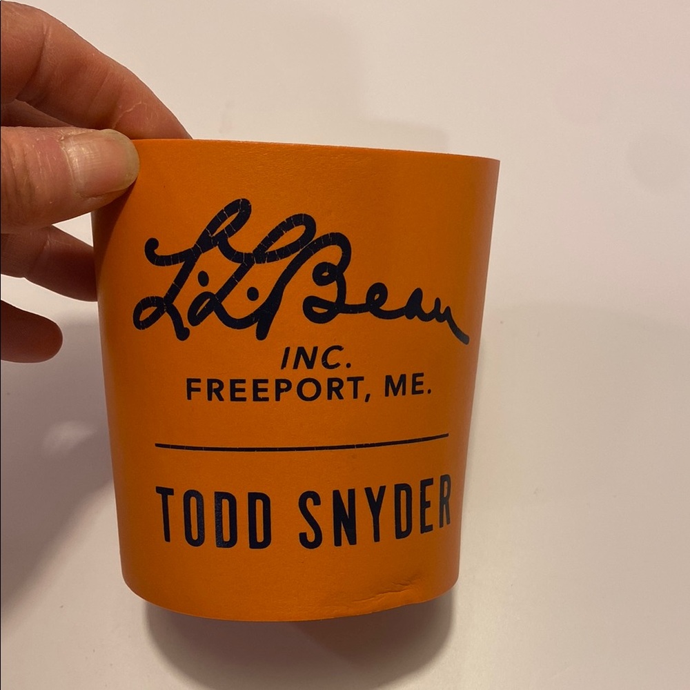 Todd Snyder L.L.Bean Koozie